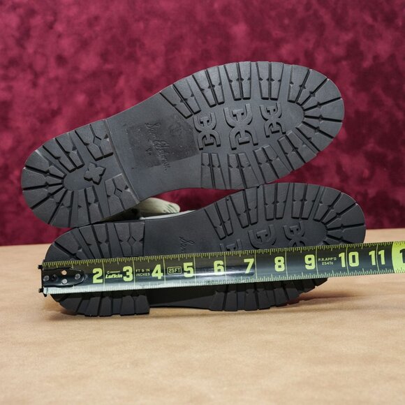 Sam Edelman Women Lex Green Khaki Zip Lace-up Combat Boots sz 8.5 - Picture 6 of 8